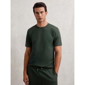 REISS Bradley Interlock Jersey Crew Neck T-Shirt